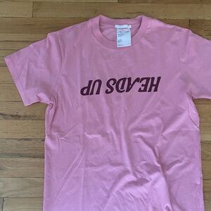 Helmet lang pink t shirt size men’s med.
